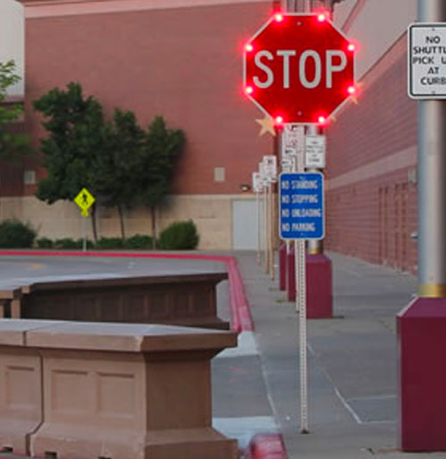 blinkerstop flashing LED stop sign solutions