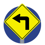 traffic warning sign