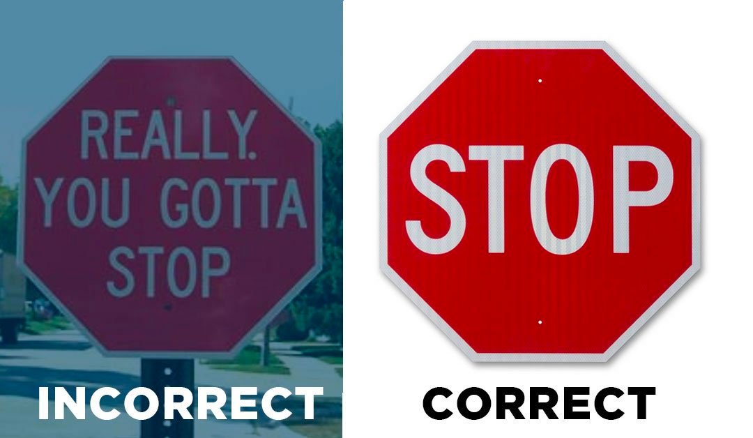 stop sign regulations