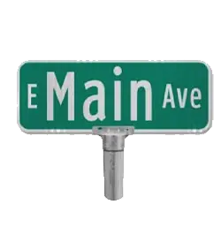 street name sign