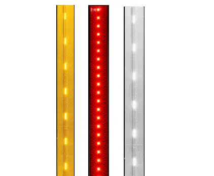 sign post flashers in different colors